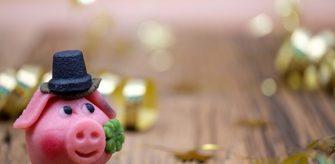 Unusual New Year's Traditions - germany marzipan pig