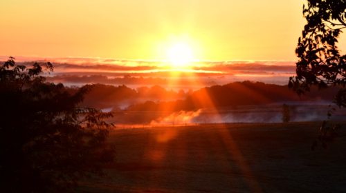 Ohio travel guide Places you won't believe exist in Ohio The Wilds Nomad ridge Sunrise