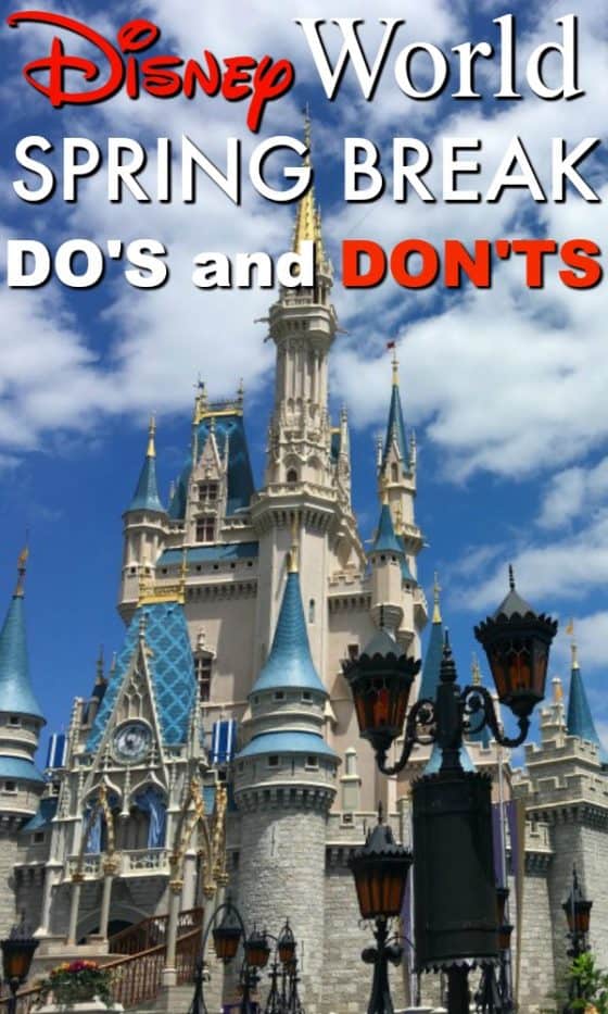 How to Survive Disney World Spring Break 6 Do's and Don'ts Sand and Snow