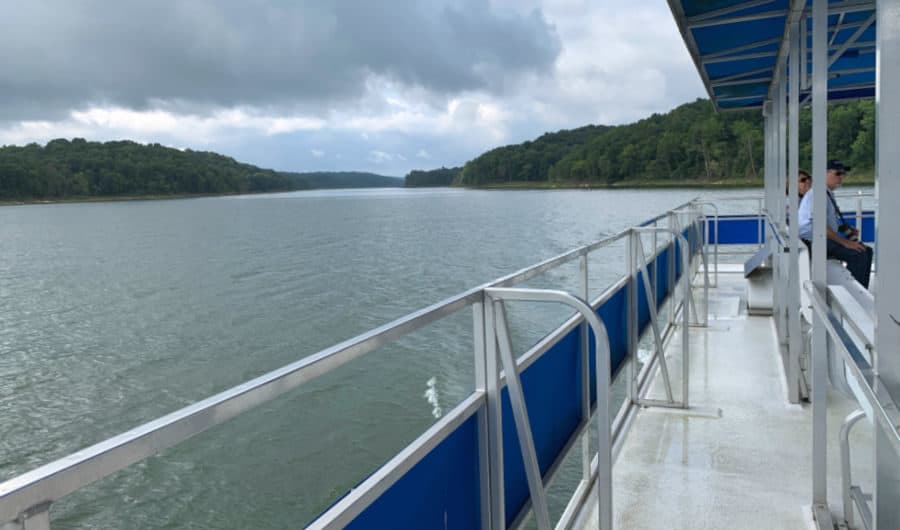 things to do in french lick IN wildlife cruise at Patoka Lake