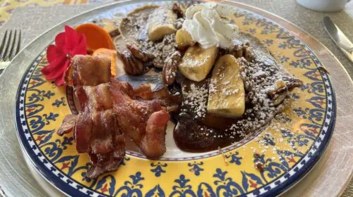 Step up breakfast A full, home-cooked breakfast each morning at Welsh Hills Inn