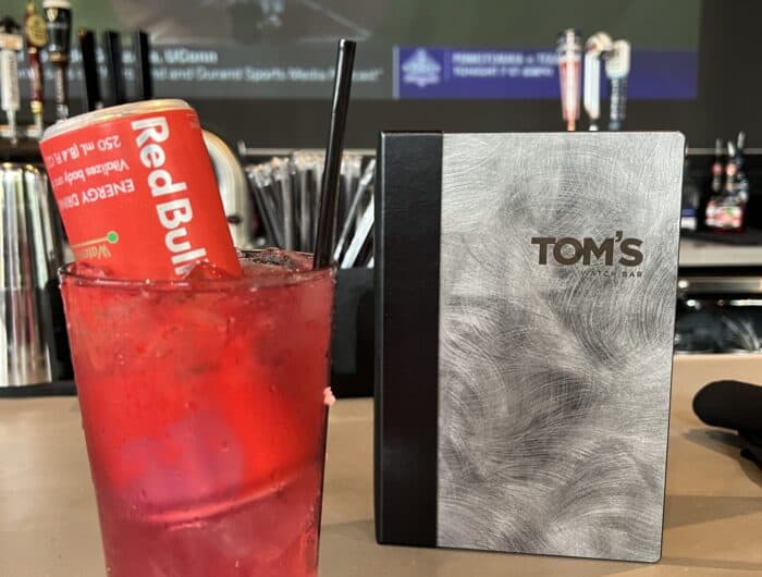 Tom's Watch Bar Party Starter drink