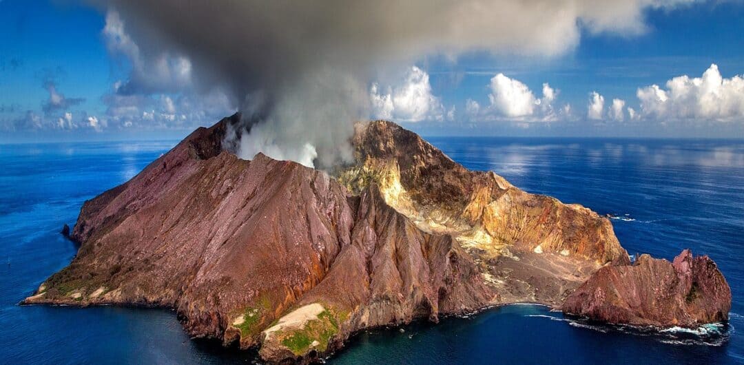 Best Volcanic Destinations Around the World - white island new zealand