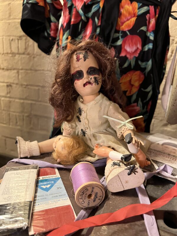 Buffalo Bill's House tour - basement creepy doll