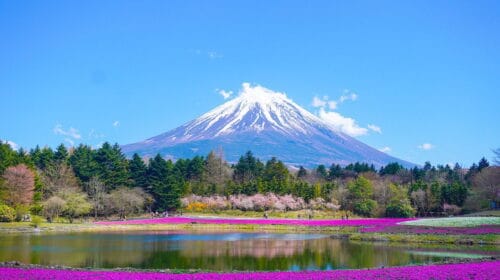 best volcanic destinations - mount fuji japan