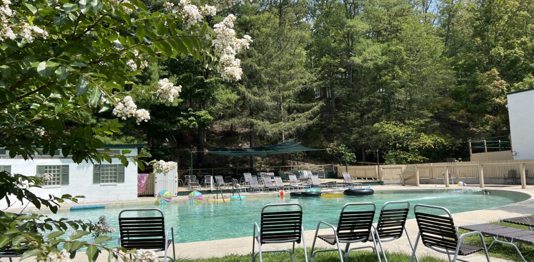 Capon Springs Resort: spring-fed pool