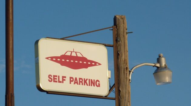 Where to See UFOs- The Best States for Alien Spotting - area 51 parking sign