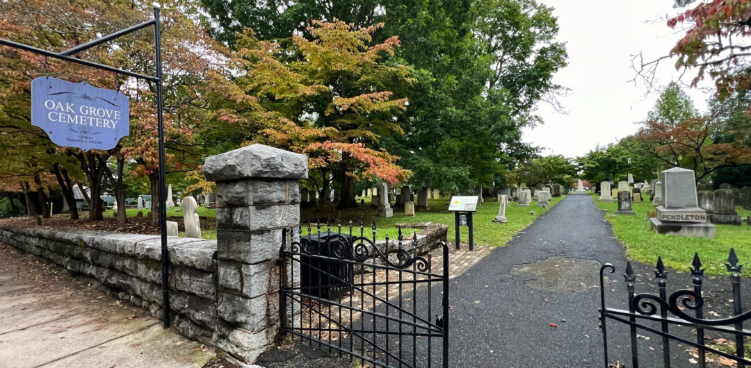 oak grove cemetery in lexington Stonewall Jackson