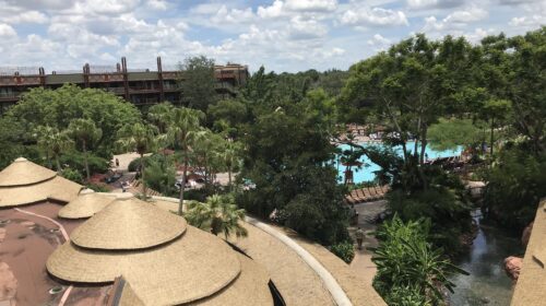 Request a Disney World Room or Resort Area - Exterior of Disney's Polynesian Village Resort