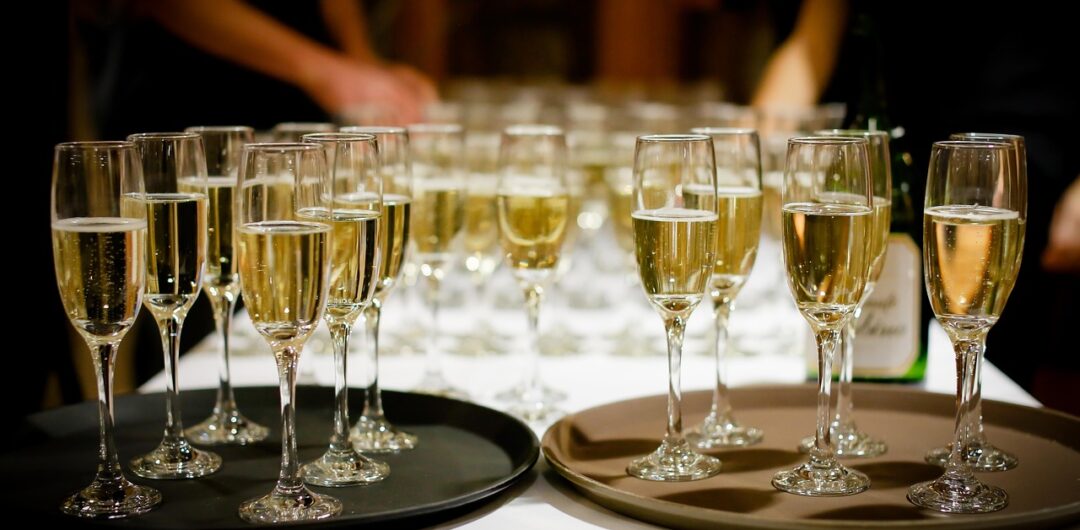 Champagne Swaps Worth Toasting - champagne glasses filled