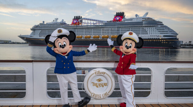 things you can only do on a disney cruise - Disney Treasure Arrival