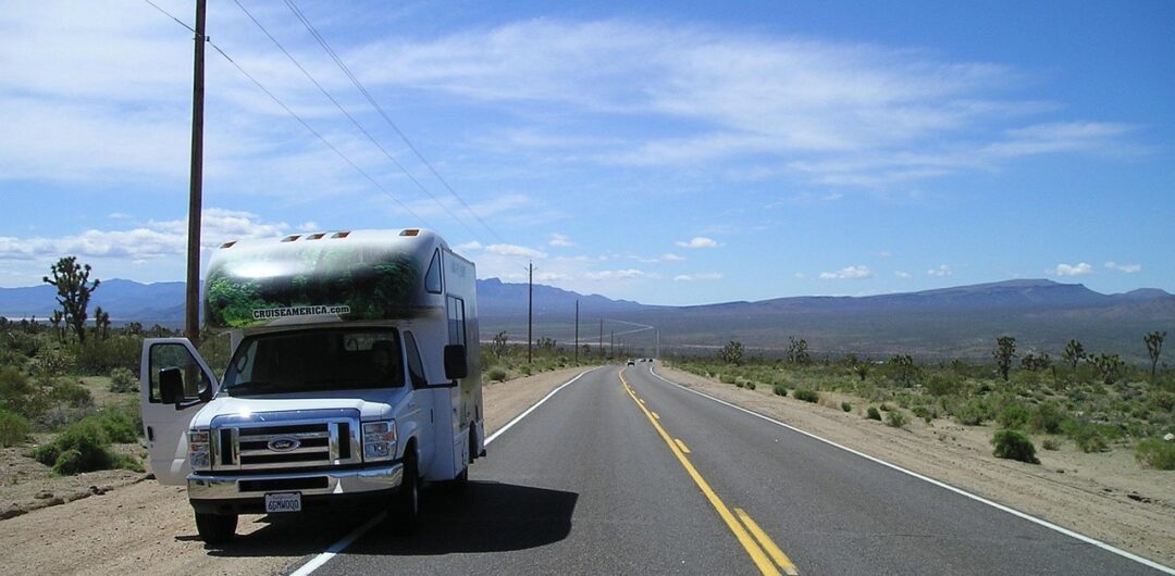 How to Prepare for Your First RV Trip - rv on side of road