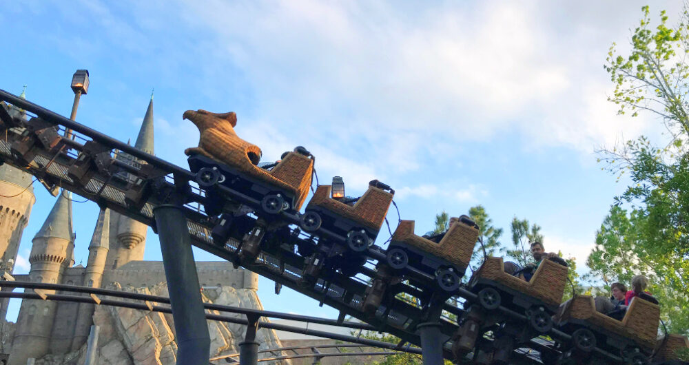 Universal Orlando Wizarding World of Harry Potter Easter Eggs - flight of the hippogriff hagrid's hut