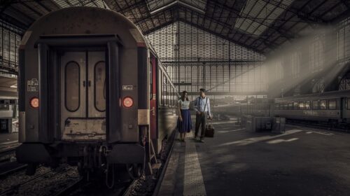 Why the Journey Can Be the Best Part of Traveling - train station couple