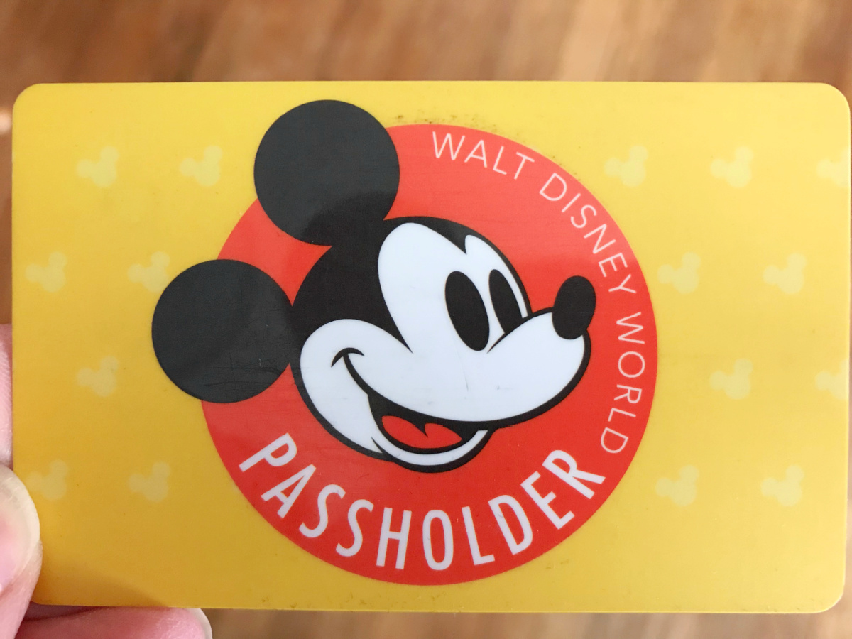 Is a Disney World Annual Pass Worth it - picture of annual pass card