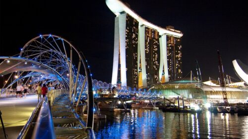 5 Of The Most Luxurious Hotels You Have To Try - Marina Bay Sans Singapore at Night