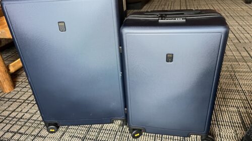 Level8 suitcases medium and small