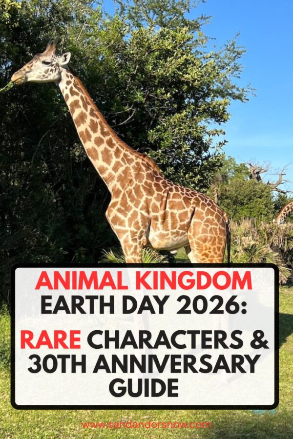 Animal Kingdom Earth Day 2026 Rare Characters 30th Anniversary Guide e1776183333997