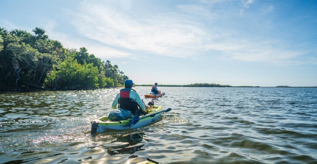 The 5 Best Non-Theme Park Day Trips From Orlando 5 New Smyrna Beach Indian River Lagoon Kayaking