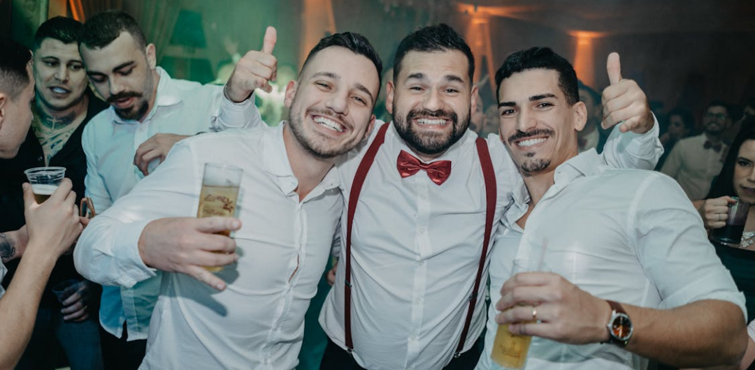 Party for the Person: The Best Bachelor Party According to Type - Men at a Bachelor Party
