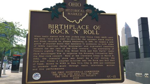 things to do in cleveland 2026 -birthplace of rock n roll sign
