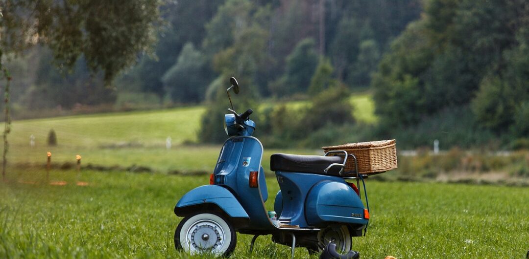 4 Reasons a Scooter Is Perfect for Short Trips - Scooter in a Field