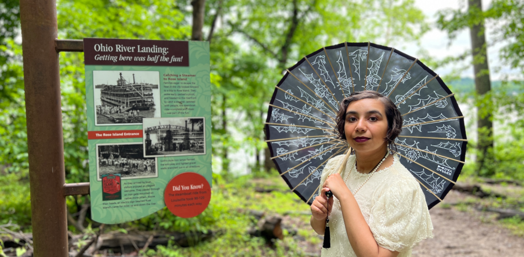 Visiting Rose Island in Indiana: The Ultimate Guide to the Abandoned 1920s Amusement Park 5 Signage at Rose Island.
