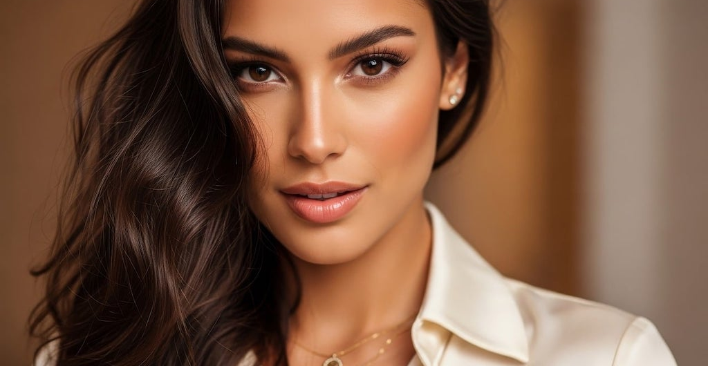 Autumn 2026 Beauty Trends: From Glass Skin to Zero-Part Hair 2 autumn 2026 beauty trends - sophisticated metallic eyes.