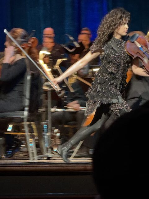 Symphonic Spooks and Cinematic Magic: Danny Elfman Conquers Heinz Hall with the Pittsburgh Symphony Orchestra 3 Sandy Cameron at Heinz Hall with the Pittsburgh Symphony Orchestra.