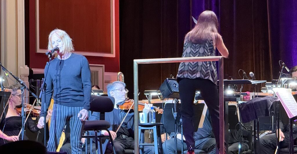 Symphonic Spooks and Cinematic Magic: Danny Elfman Conquers Heinz Hall with the Pittsburgh Symphony Orchestra 1 Danny Elfman at Heinz Hall with the Pittsburgh Symphony Orchestra.