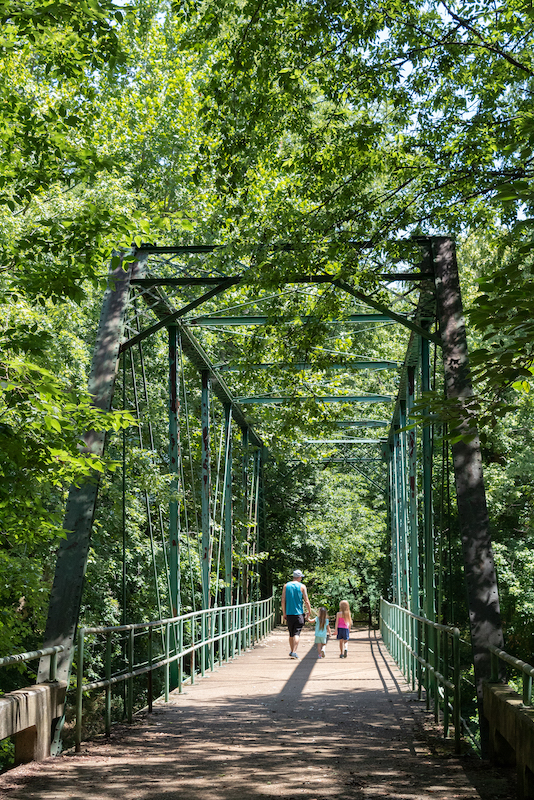 Beyond the Expected: 10 Surprising Treasures in Clarksville, Tennessee 4 A bridge in Port Royal State Park in Clarksville.