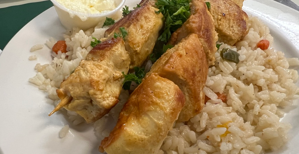 Parkersburg WV Attractions: 7 Secret Spots Tourists Miss 6 Chicken kebabs at Chams. Parkersburg WV Attractions - chams lebanese restaurant