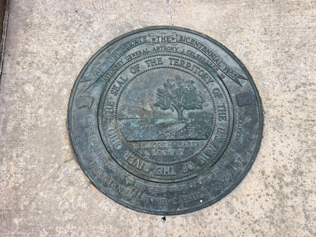 Things to Do in Marietta Ohio NW Territory seal on round