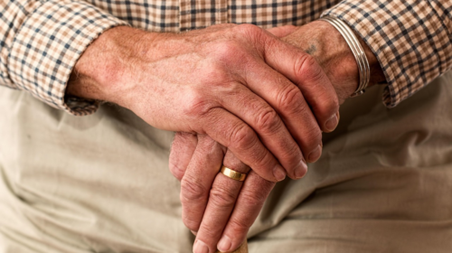 When a Family Visit Reveals a Serious Pressure Wound- A Guide for Loved Ones - Elderly Man's Hands